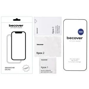 Скло захисне BeCover 10D Honor Magic6 Lite 5G Black (713164)