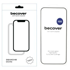 Скло захисне BeCover 10D Honor Magic6 Lite 5G Black (713164)