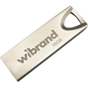 USB флеш накопичувач Wibrand 16GB Taipan Silver USB 2.0 (WI2.0/TA16U2S)