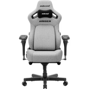 Крісло ігрове Anda Seat Kaiser 4 V2 Fabric Size XL Ash Grey (AD12YDDC-XLL-20-G-CF-03)
