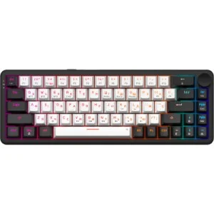 Клавиатура GamePro Asgard Valhalla MK210B Pro 65 RGB Wireless/Bluetooth/USB Black (MK210B Pro)