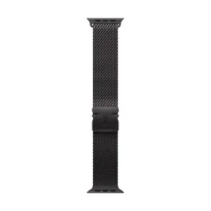 Ремешок для смарт-часов Apple 49mm Black Titanium Milanese Loop - Medium (MXKG3ZM/A)