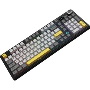 Клавиатура Ajazz AK980 Clear Sky Switch RGB Wireless/Bluetooth/USB Black (AK980-CS-BGY)