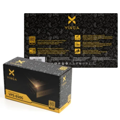 Блок живлення Vinga 650W (VPS-650G) Блок живлення Vinga 650W (VPS-650G)