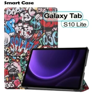 Чехол для планшета BeCover Smart Case Samsung Galaxy Tab S10 Lite SM-X400/406 10.9" Graffiti (713848)