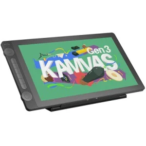 Графический планшет Huion Kamvas 16 Gen3 Black + рукавичка (GS1563)