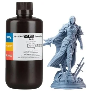 Фотополимерная смола ELEGOO Resin, ABS-like 3.0 pro 1кг, grey (50.103.0230)