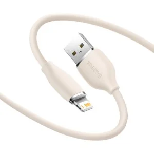 Дата кабель USB 2.0 AM to Lightning 2.0m 2.4A pink Baseus (CAGD000104)