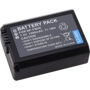Акумулятор до фото/відео PowerPlant Sony NP-FW50 (DV00DV1280)