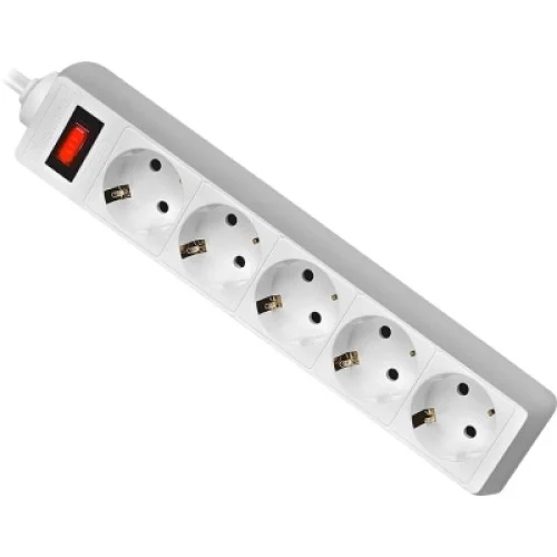 Мережевий фільтр живлення Defender ES 3m 5 роз. white (99482)