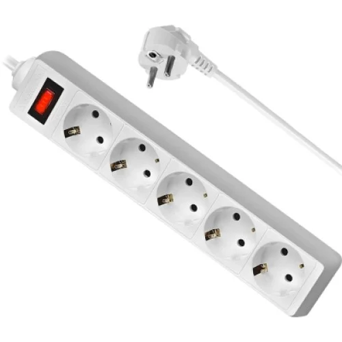 Мережевий фільтр живлення Defender ES 3m 5 роз. white (99482)