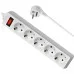 Мережевий фільтр живлення Defender ES 3m 5 роз. white (99482)