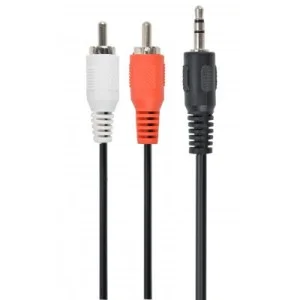 Кабель мультимедійний 3.5mm M to 2xRCA M 5.0m Cablexpert (CCA-458-5M)