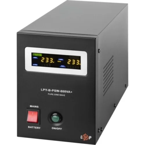 Пристрій безперебійного живлення LogicPower LPY- B - PSW-800VA+ (4150)