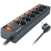 Мережевий фільтр живлення REAL-EL RS-6 EXTRA 3m, black (EL122300002)