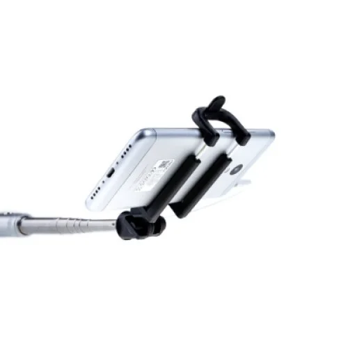 Монопод для селфі Grand-X Metallic Jack 3,5 U-крепление 170-750мм Silver (MPGJMS)