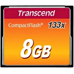 Карта памяти Transcend 8Gb Compact Flash 133x (TS8GCF133)