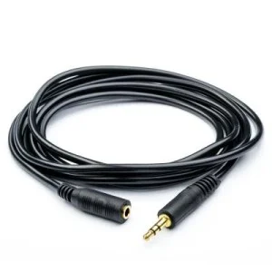 Кабель мультимедійний 3.5mm M to 3.5mm F 7.5m Atcom (11056)