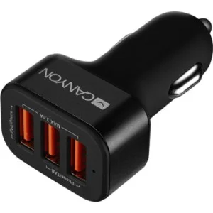 Зарядное устройство Canyon Universal 3xUSB car adapter (CNE-CCA06B)