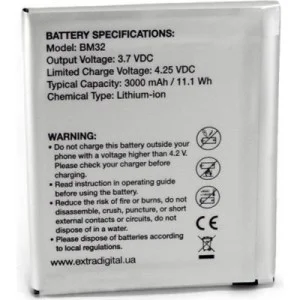 Аккумуляторная батарея Extradigital Xiaomi Mi4 (BM32) 3000 mAh (BMX6446)