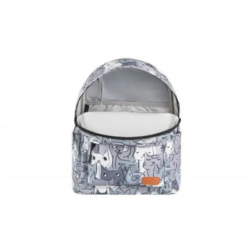 Рюкзак для ноутбука 2E 13" TeensPack Cats, grey (2E-BPT6114GC)