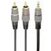Кабель мультимедийный 3.5 Jack to 2RCA 5.0m Cablexpert (CCA-352-5M)