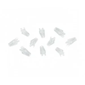 Колпачок коннектора RJ-45 TRANSPARENT Cat.5/Cat.6 (100 шт/уп.) Merlion (CPRJ45ML-TR-CAT5/6)