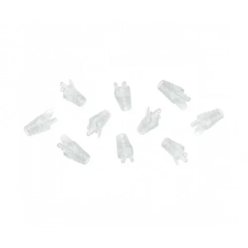 Колпачок коннектора RJ-45 TRANSPARENT Cat.5/Cat.6 (100 шт/уп.) Merlion (CPRJ45ML-TR-CAT5/6)
