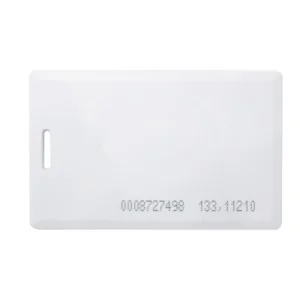Бесконтактная карта EM-Marine 1.8мм white, чип TK4100 с номером