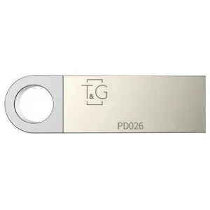 USB флеш накопитель T&G 64GB 026 Metal Series Silver USB 2.0 (TG026-64G)