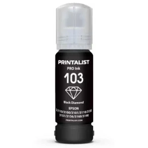 Чорнило Printalist Epson L3100/3110/3150 70г Black (PL103BK)