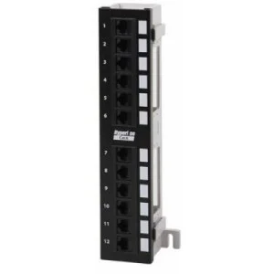 Патч-панель настенная 12 портов 5e UTP Hypernet (PP-KUTP12WM)