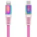 Дата кабель USB-C to Lightning 1.0m MFI Rainbow REAL-EL (EL123500054)