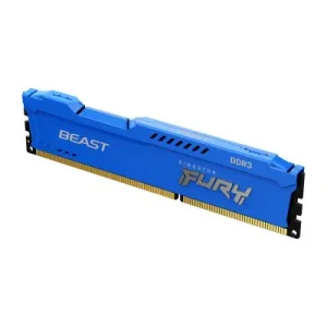 Модуль памяти для компьютера DDR3 8GB 1600 MHz Fury Beast Blue Kingston Fury (ex.HyperX) (KF316C10B/8)
