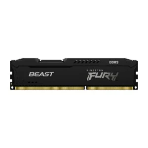 Модуль памяти для компьютера DDR3 8GB 1600 MHz Fury Beast Black Kingston Fury (ex.HyperX) (KF316C10BB/8)