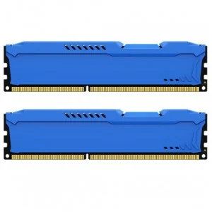 Модуль памяти для компьютера DDR3 8GB (2x4GB) 1600 MHz Fury Beast Blue Kingston Fury (ex.HyperX) (KF316C10BK2/8)