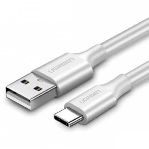 Дата кабель USB 2.0 AM to USB-C 1.5m US287 (White) Ugreen (60122)