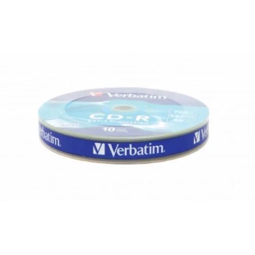Диск CD Verbatim CD-R 700Mb 52x Spindle Wrap box Extra (43725)